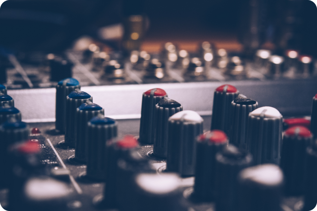 Mixning och mastering - Mixerbord